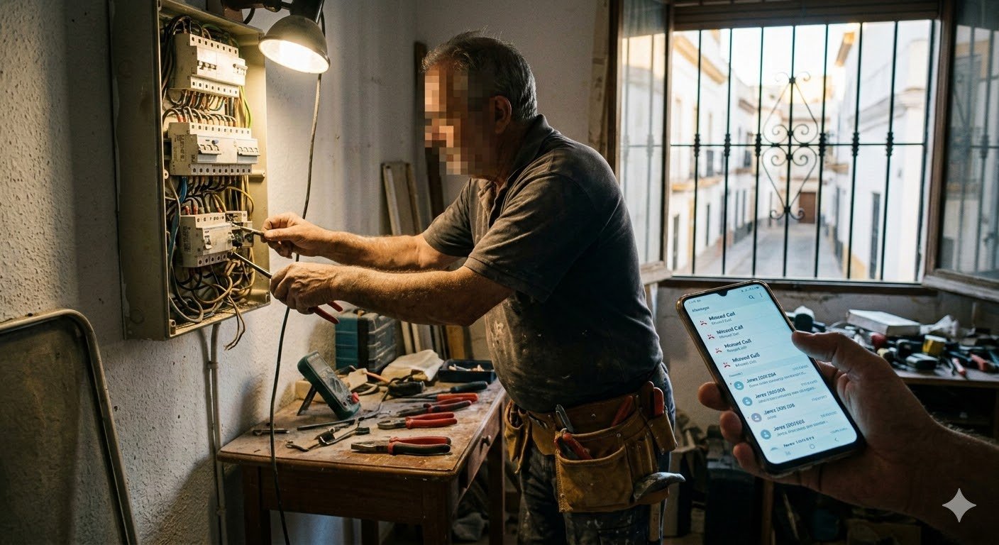 ¿Necesitas un albañil o electricista urgente?