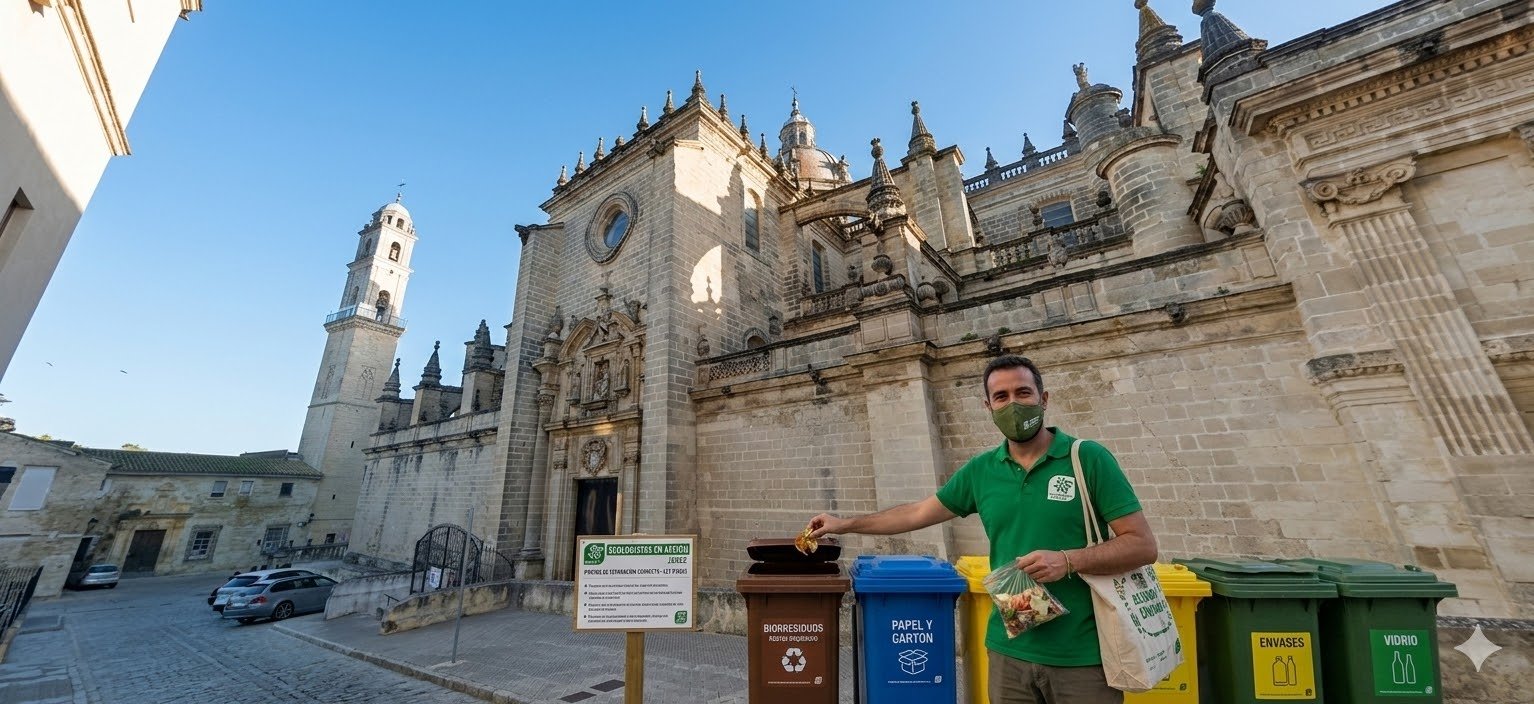 Ecologistas en Acción exige cumplir la Ley de Residuos en Jerez de la Frontera