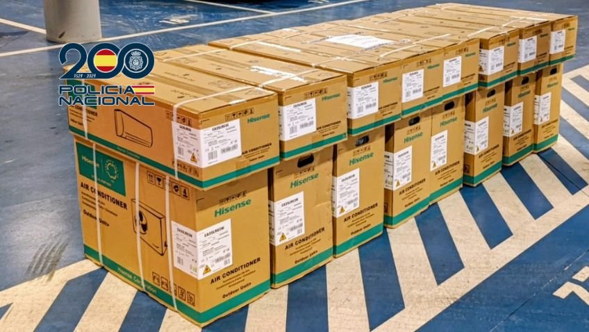 Desarticulada una red interna por el saqueo de 40 equipos de climatización en Jerez