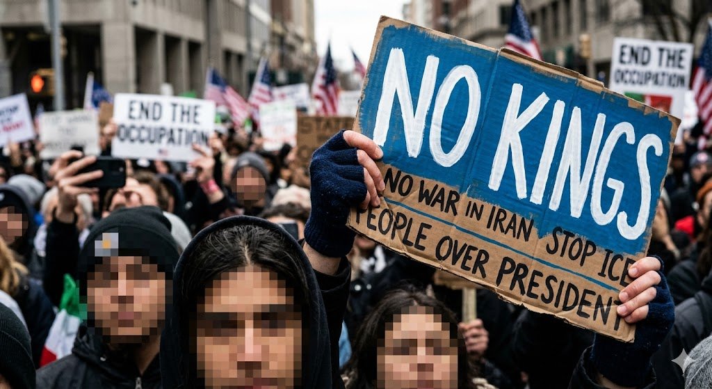 Masivas manifestaciones en Estados Unidos: El clamor de «No Kings» sacude el país