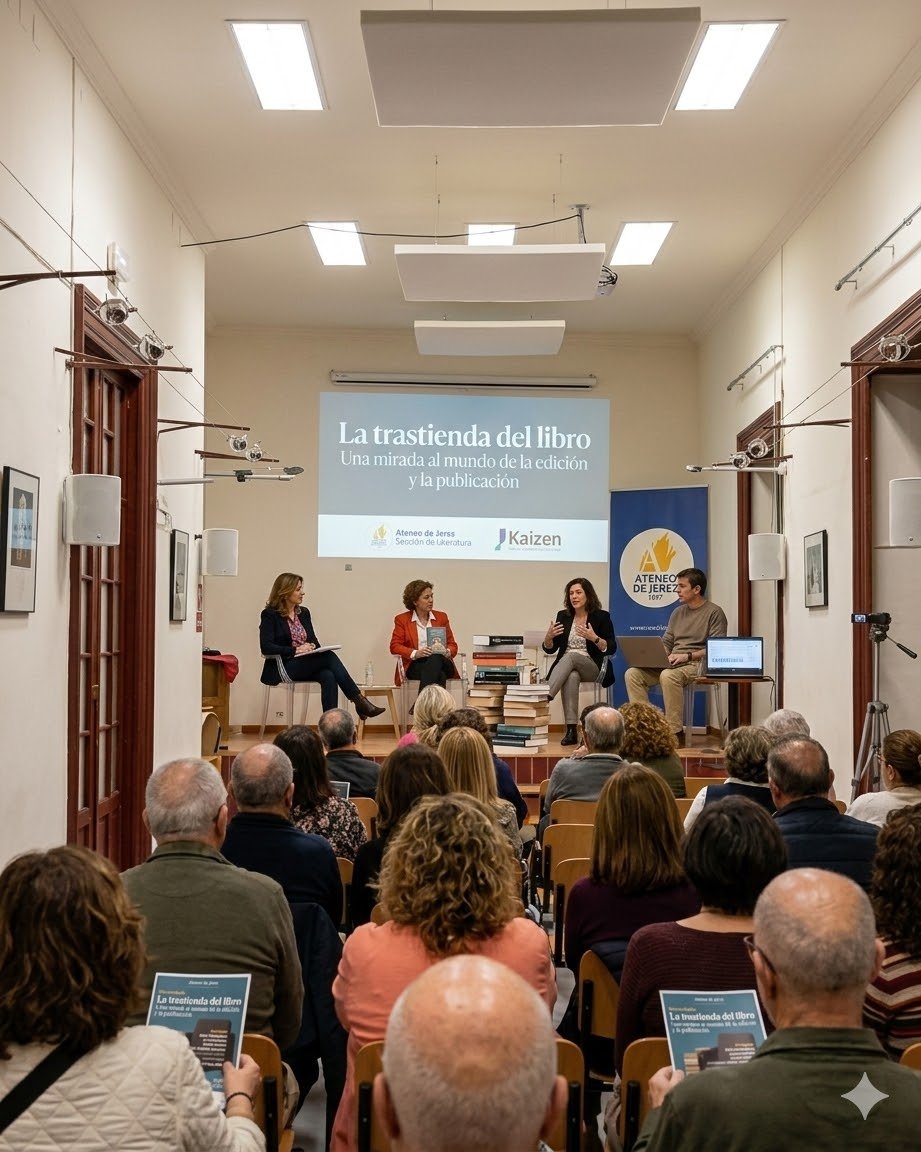 Secretos del sector editorial: «La trastienda del libro» llega al Ateneo de Jerez