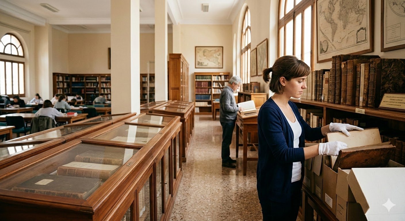 Oposiciones de Auxiliar de Archivo y Bibliotecas en Huelva: 4 plazas disponibles