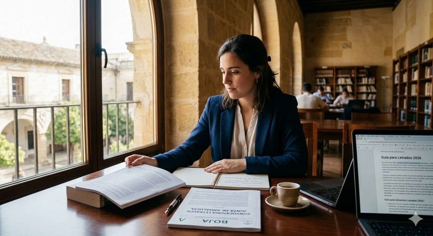 La Junta de Andalucía busca abogados: se convocan 10 plazas para el Cuerpo de Letrados