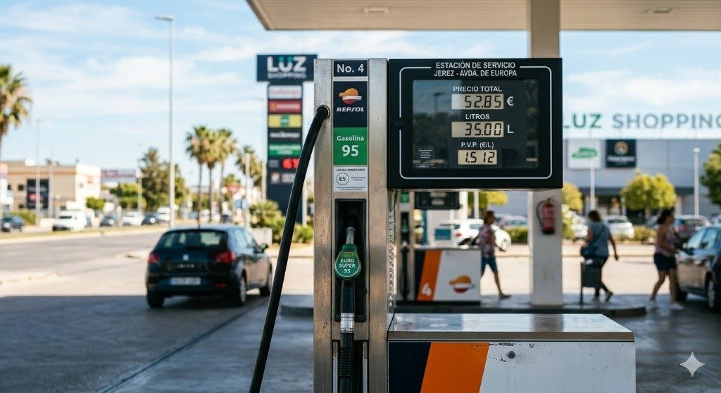El precio de la gasolina en Jerez da un respiro: las nuevas medidas que bajan el coste del depósito