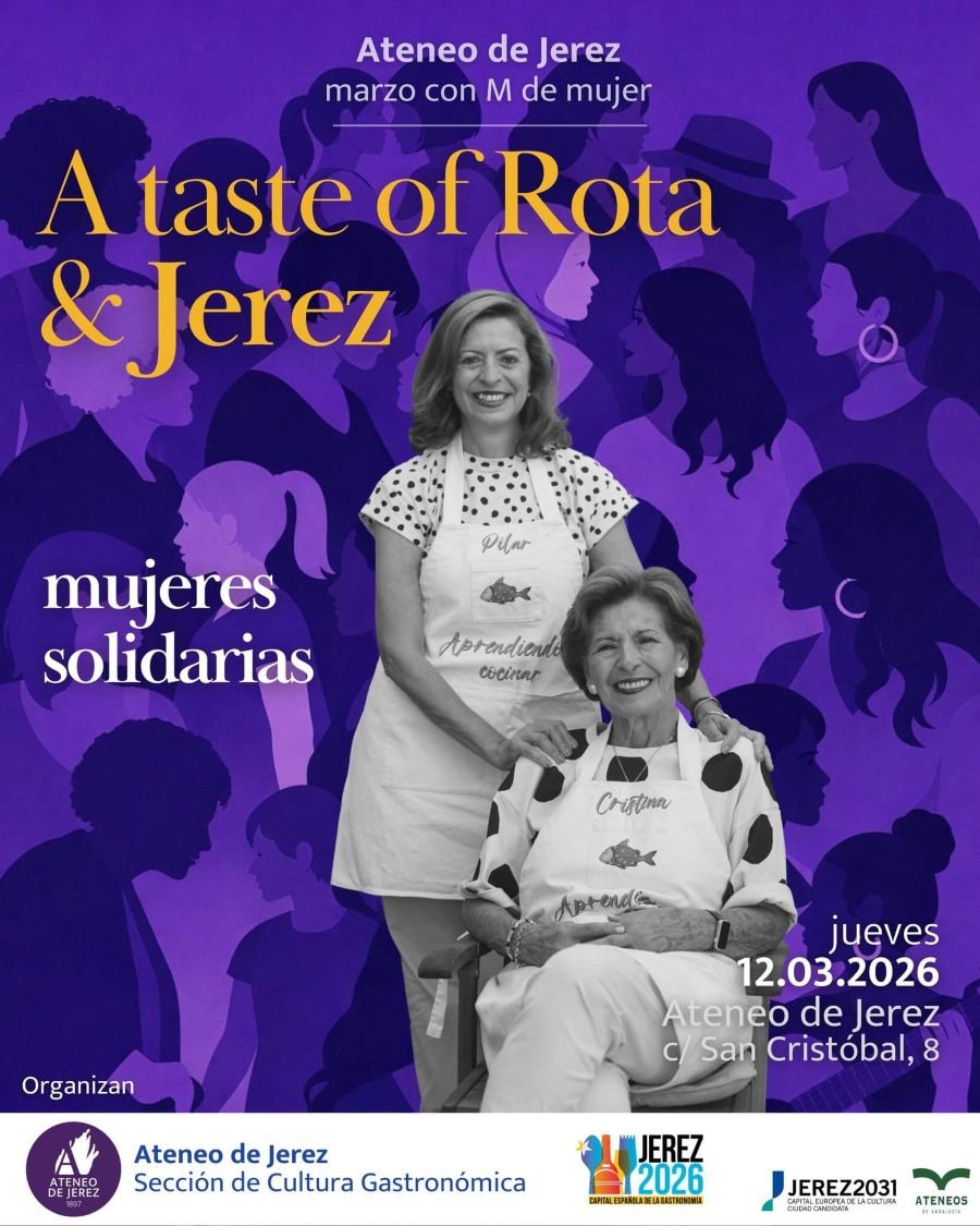 Sabores con alma: la gastronomía de Rota llega al Ateneo de Jerez