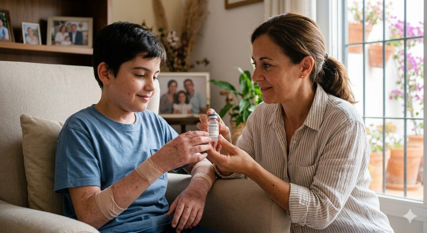 Nuevo tratamiento para la piel de mariposa en Andalucía: alivio real