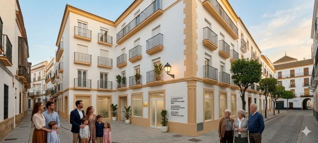 El impulso a la vivienda protegida en Andalucía: Jerez entre los municipios con suelos listos para construir