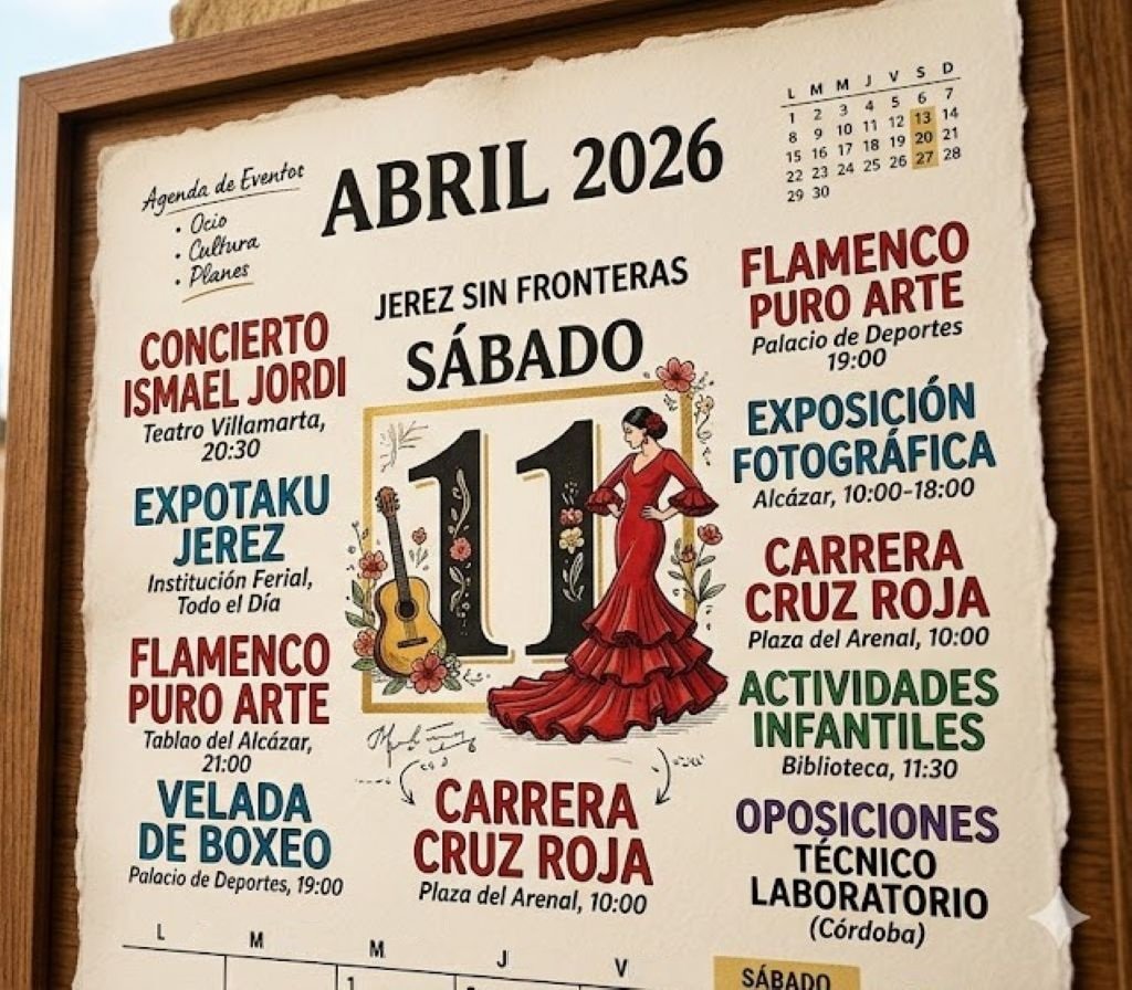 Agenda de eventos en Jerez: Guía completa para el 11 de abril