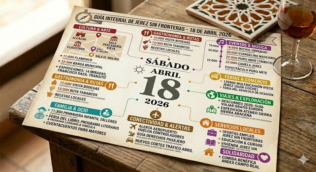 Agenda de eventos en Jerez 18 de abril: Guía completa de actividades
