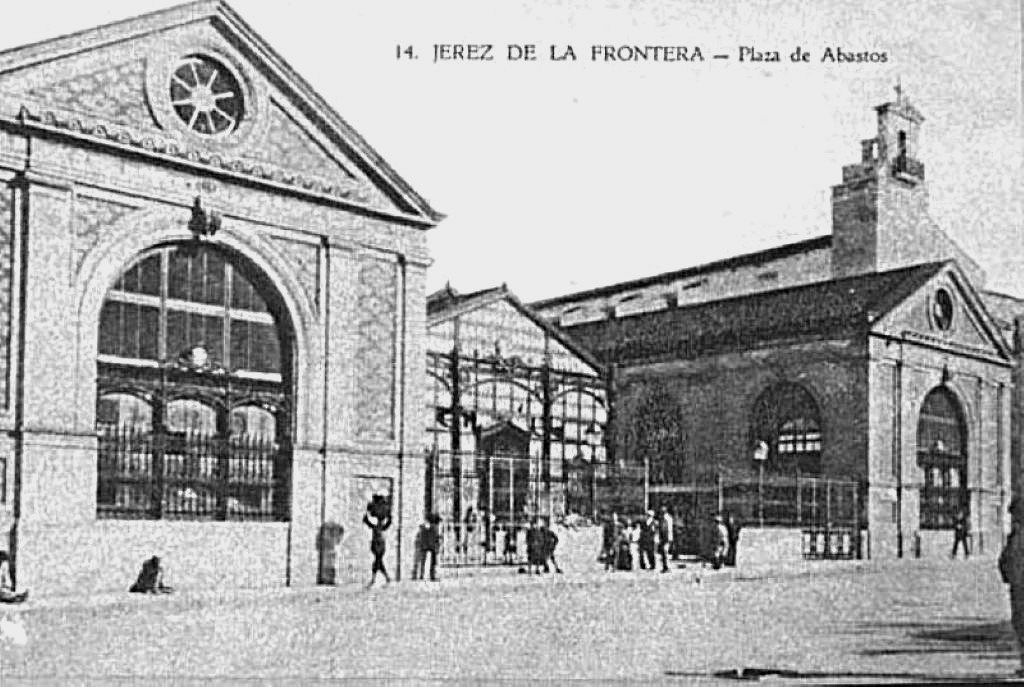 Arquitectura de hierro y piedra de la Plaza de Abastos de Jerez de la Frontera
