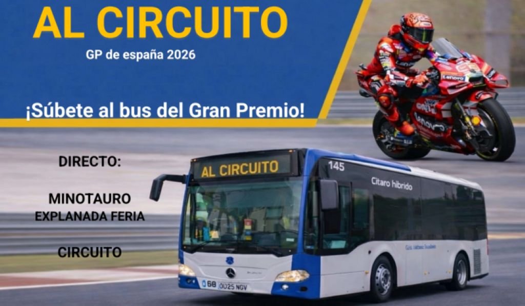 Cómo llegar en bus al Gran Premio de España de MotoGP en Jerez