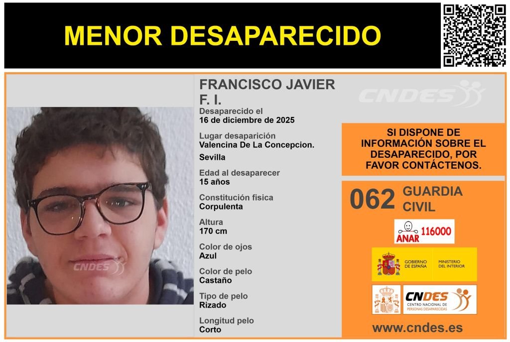 Búsqueda de Francisco Javier en Valencina de la Concepción