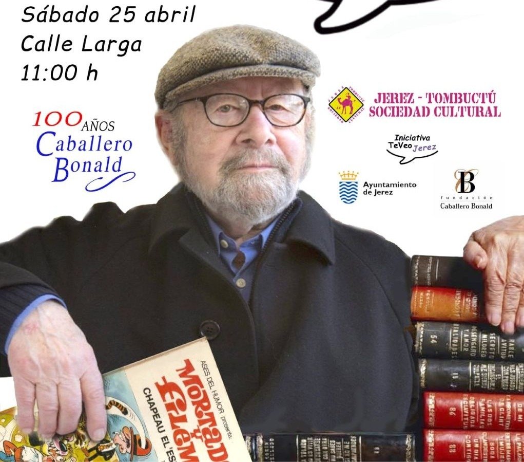 Caballero Bonald en el Día del Libro: Actos en Jerez este abril