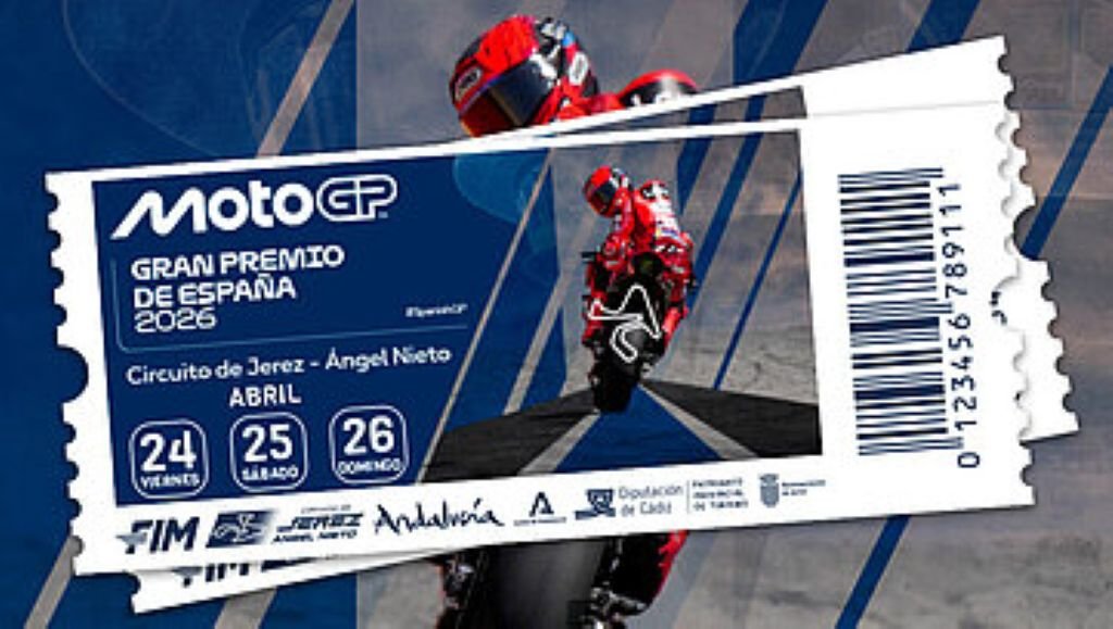 Entradas para el Gran Premio de España MotoGP 2026: Jerez ya ruge