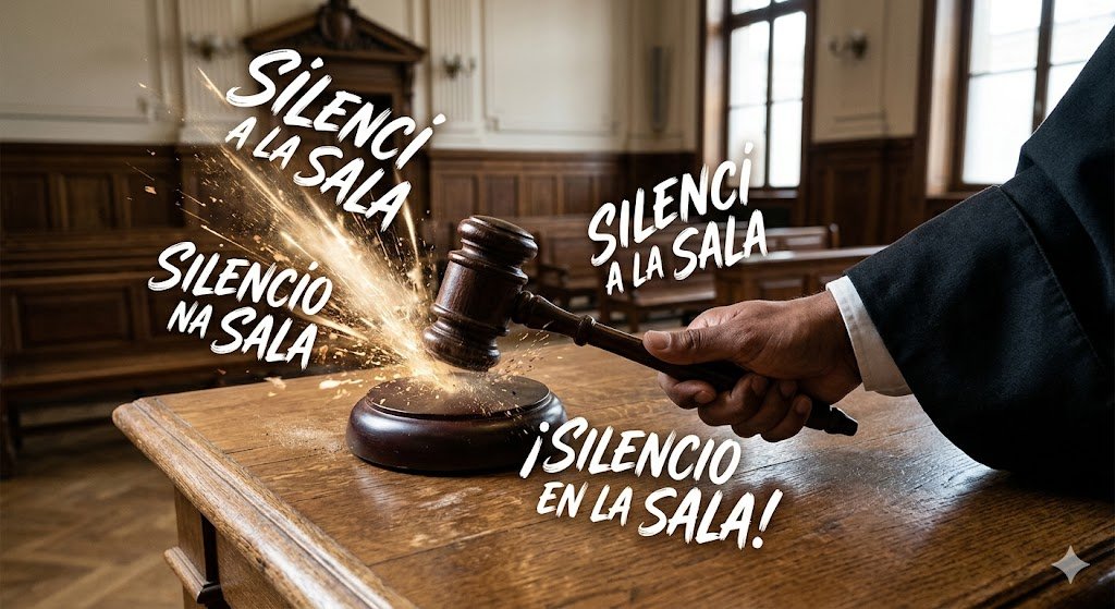 ¿Inversión en justicia o gasto superfluo? Cursos de lengua catalana para jueces de toda España