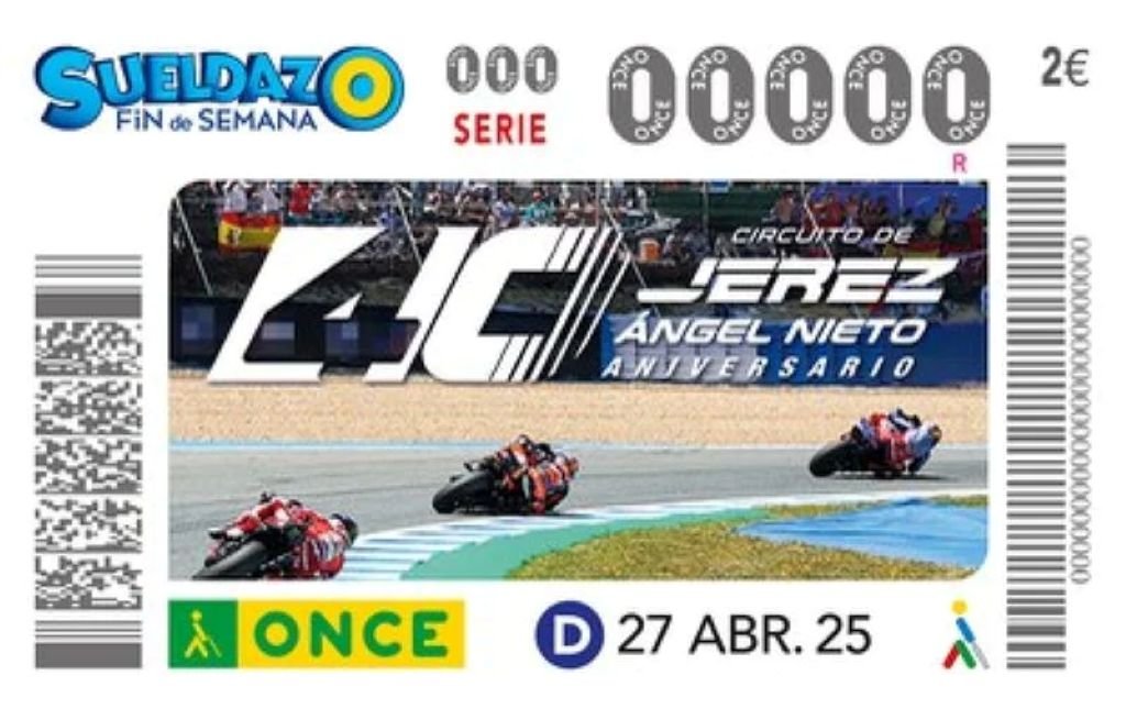 Jerez y la ONCE se unen por el Gran Premio de España de Motociclismo