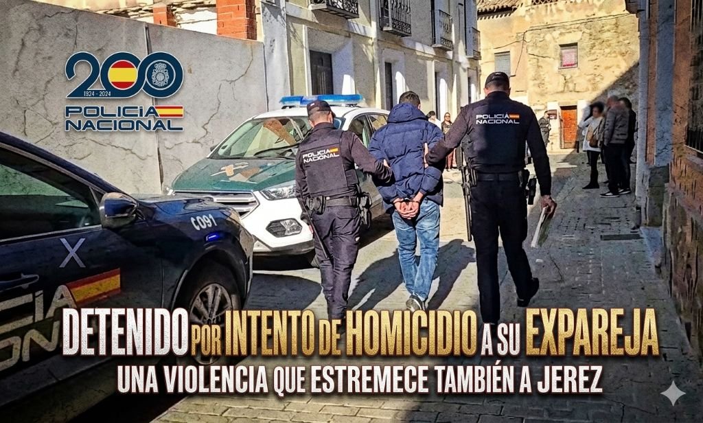 Detenido por intento de homicidio a su expareja