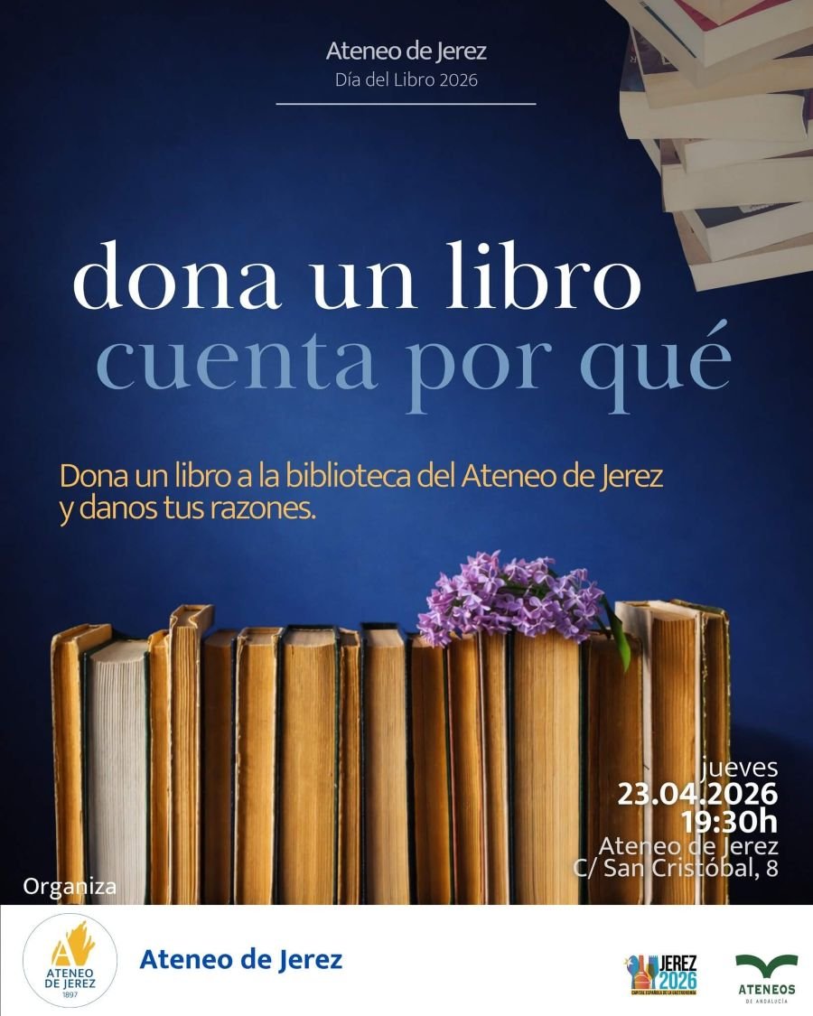 donación de libros en Jerez