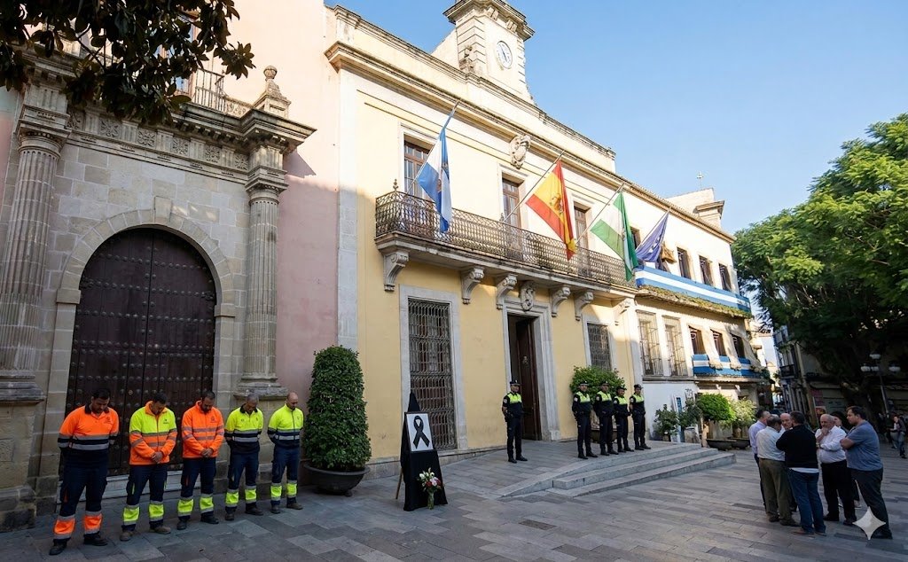 Jerez se tiñe de luto por el fallecimiento repentino de un trabajador de Infraestructuras