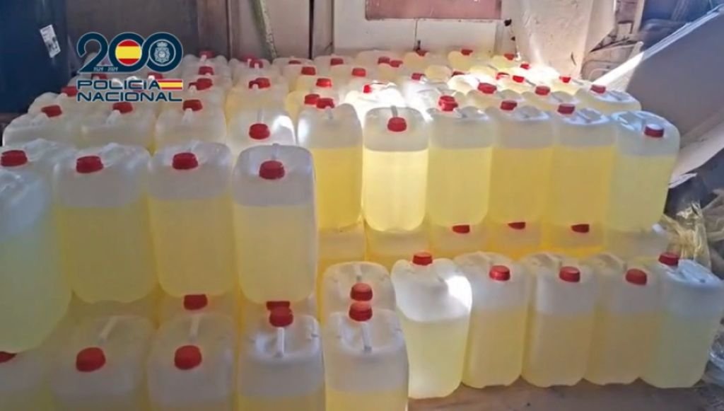 Intervenidos 3.200 litros de gasolina para el narcotráfico en Jerez