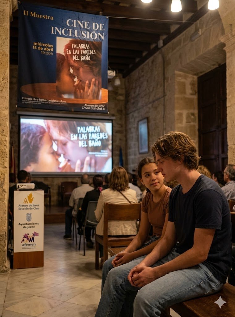 El Ateneo acoge la II Muestra de Cine de Inclusión con el filme «Palabras en las paredes del baño»