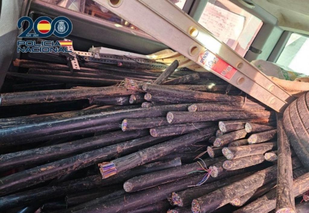 La Policía evita un apagón digital en Jerez tras frustrar un robo de cobre