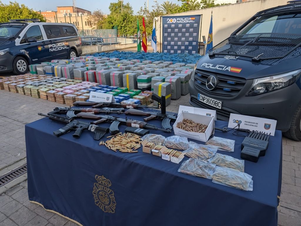El mayor alijo de cocaína en Huelva: un golpe al narcotráfico que sacude el Sur