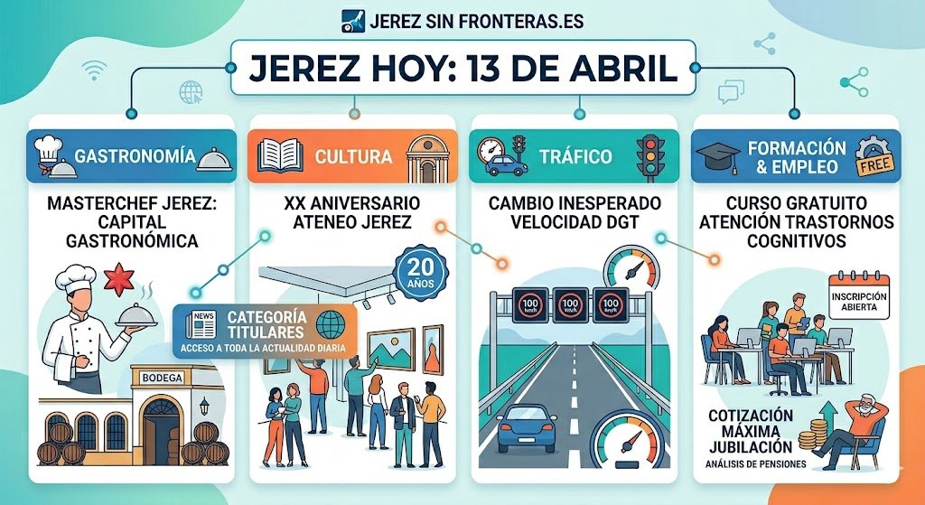 Noticias en Jerez 13 de abril: Actualidad y titulares