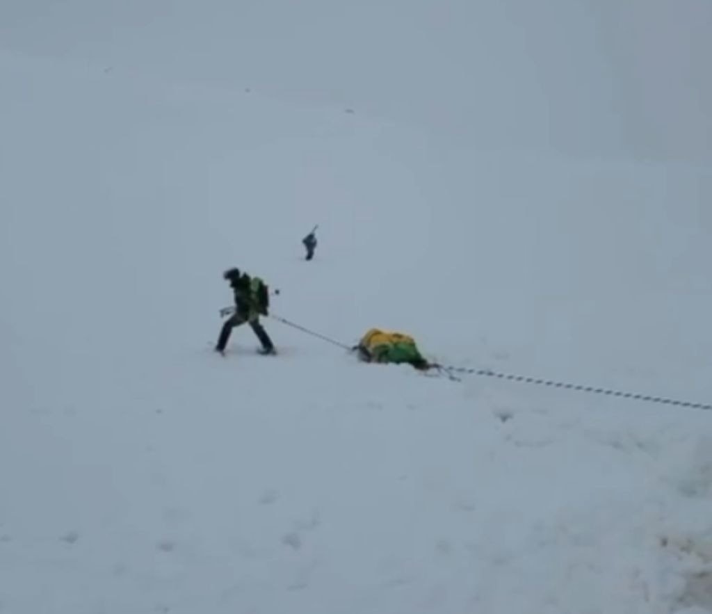 El exitoso rescate de un esquiador en el Pirineo tras un grave accidente