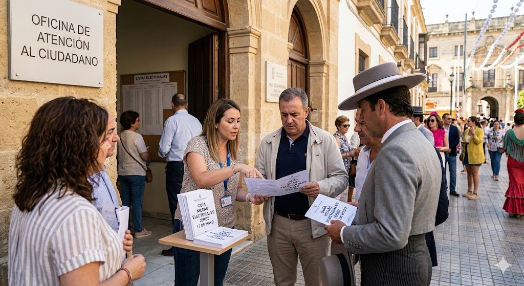 Guía mesas electorales Jerez 17 de mayo
