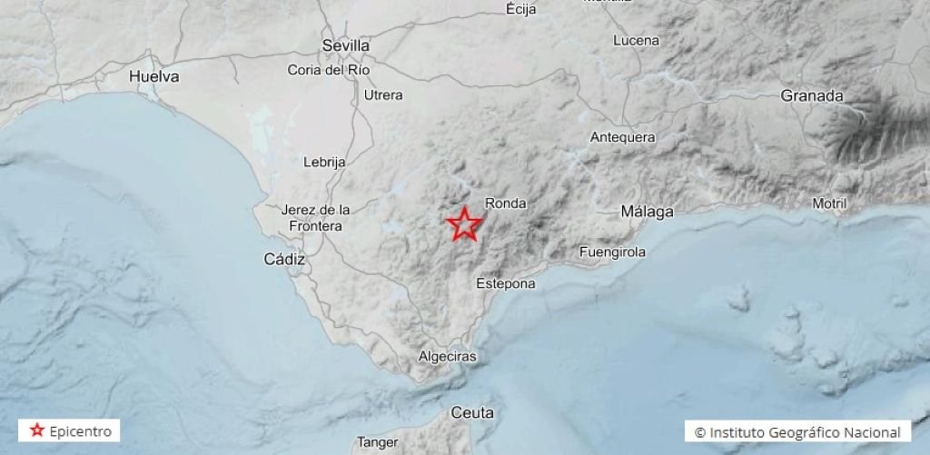Un terremoto en Villaluenga del Rosario sacude la Sierra de Cádiz