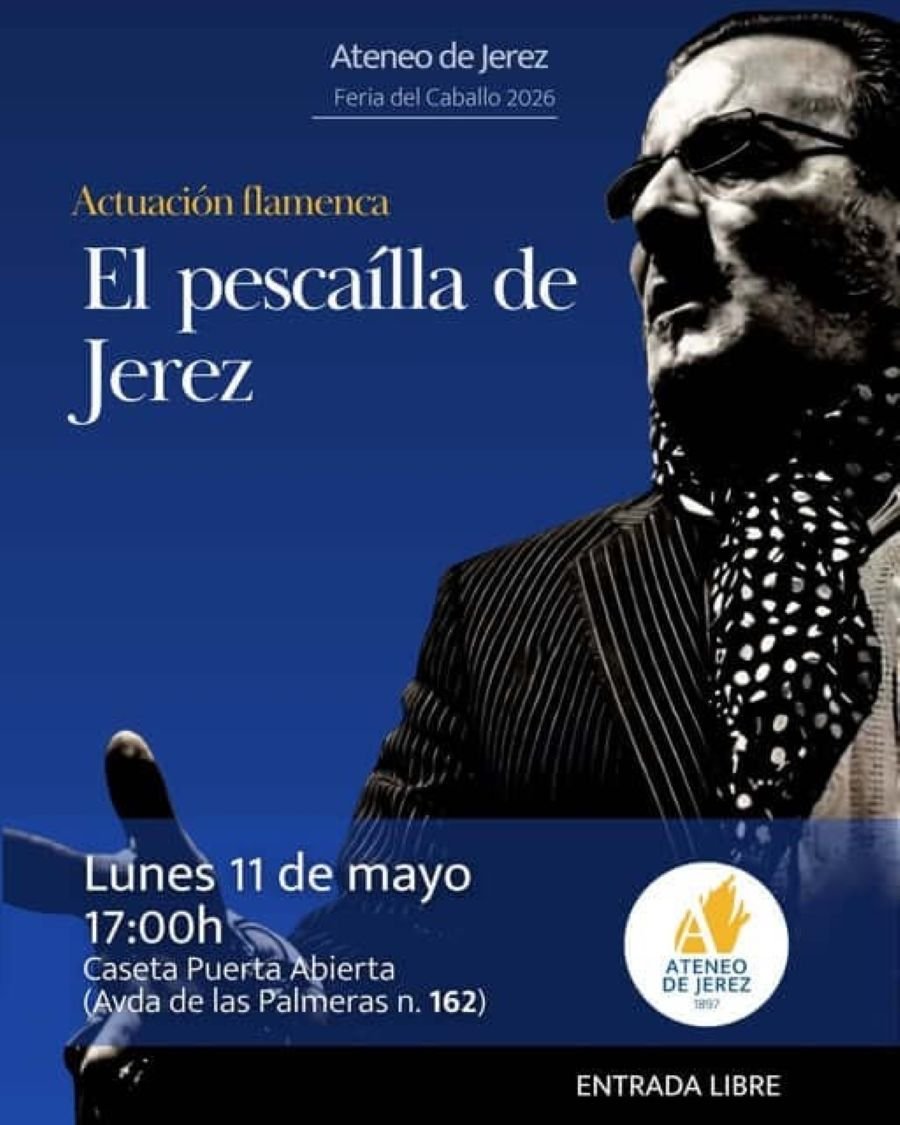 Actuación flamenca de El Pescailla de Jerez: Feria del Caballo 2026