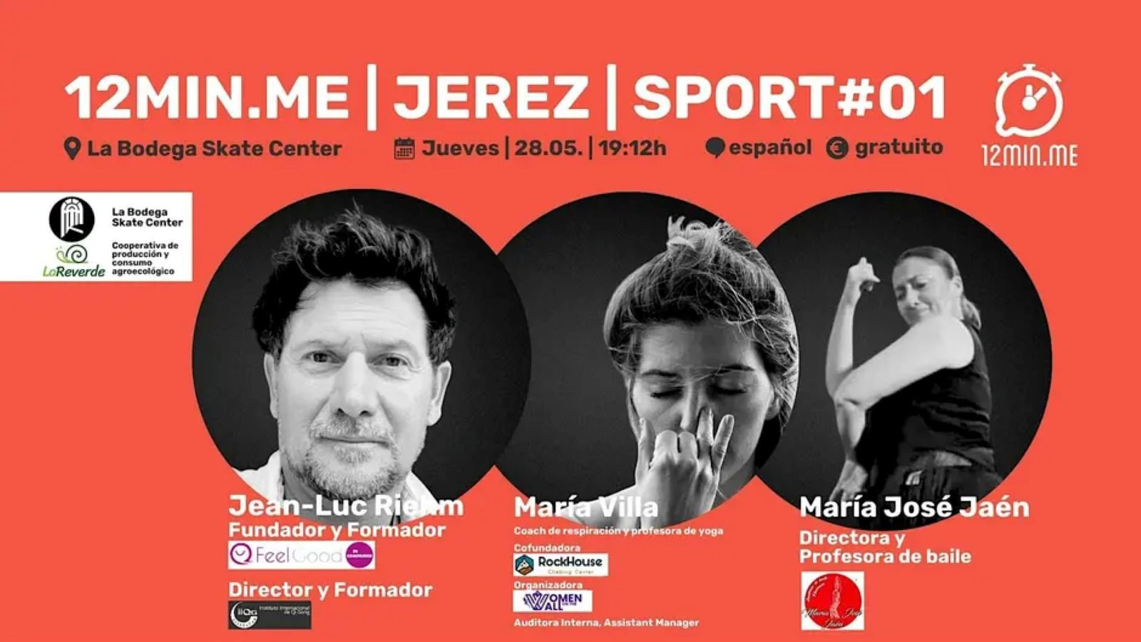 El fenómeno internacional 12MIN.ME | SPORT llega gratis a Jerez de la Frontera