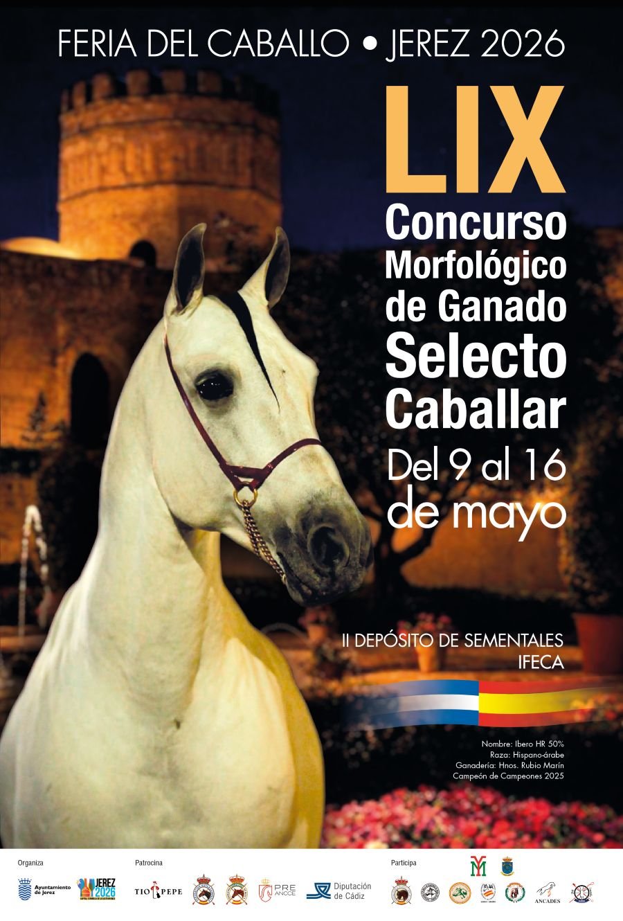 El Concurso Morfológico en Jerez define la excelencia de la Feria 2026