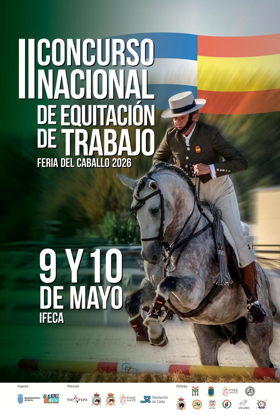 II Concurso Nacional de Equitación de Trabajo en la Feria del Caballo 2026