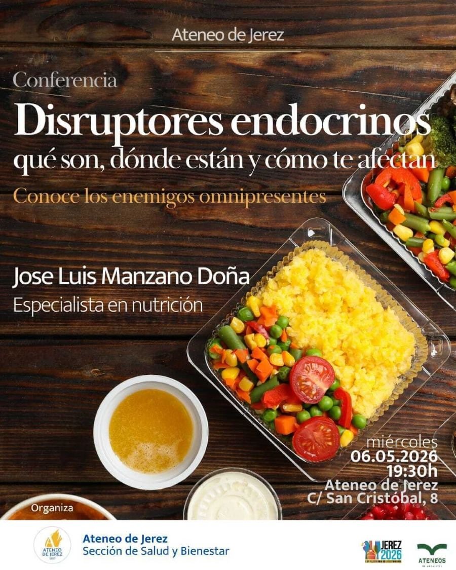 Qué son los disruptores endocrinos: Conferencia en el Ateneo de Jerez