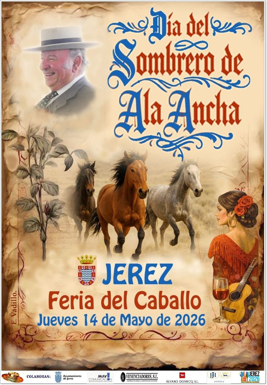 El Día del Sombrero de Ala Ancha en Jerez 2026 premia a Inés Domecq