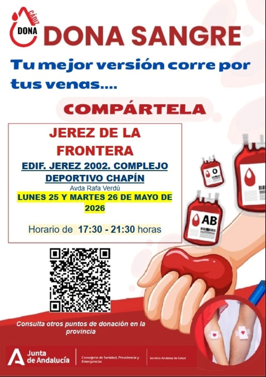 Dónde y cuándo donar sangre en Jerez: salvara vidas esta semana