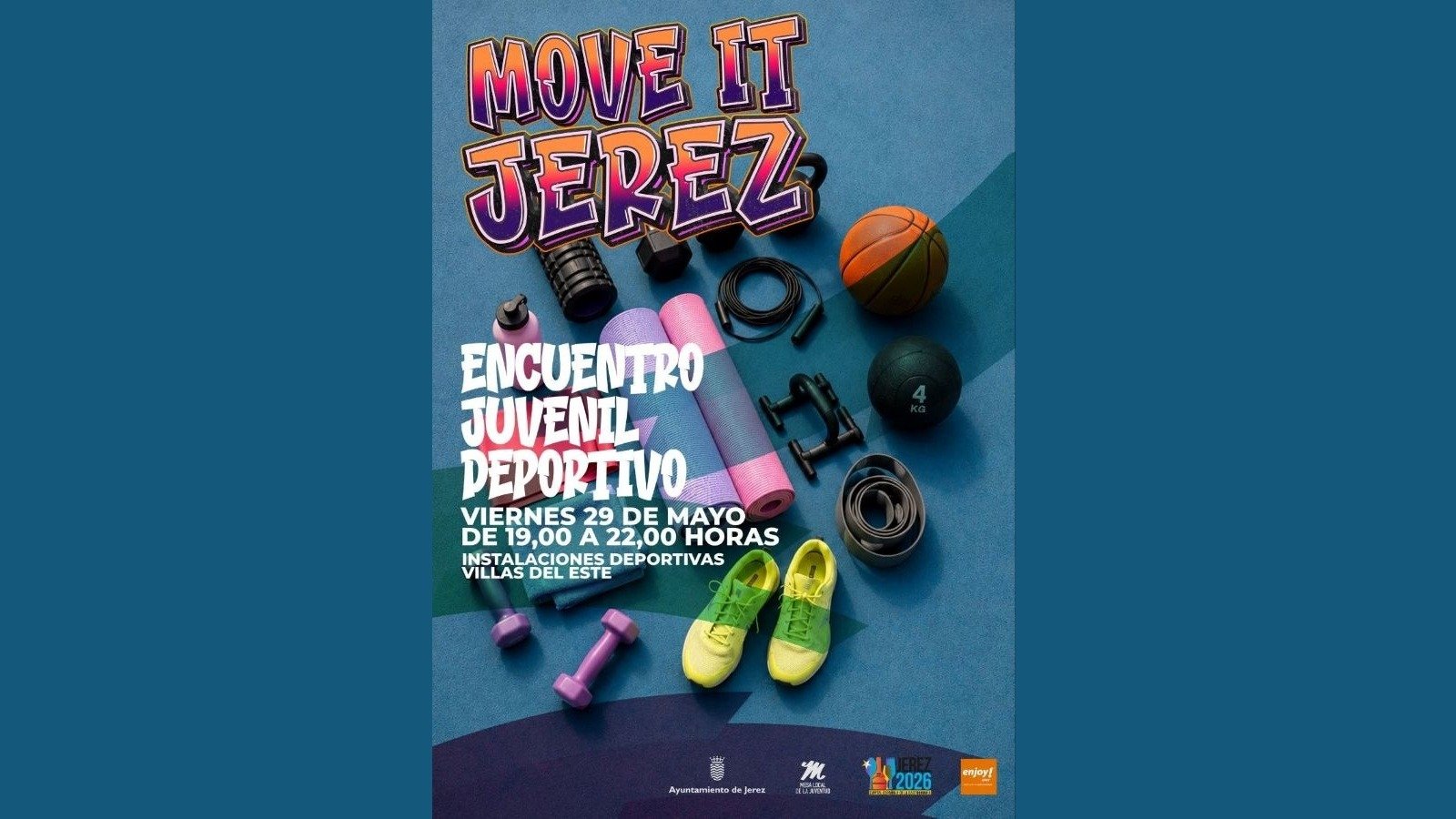 Participa en el gran Encuentro Juvenil Deportivo en Jerez este viernes