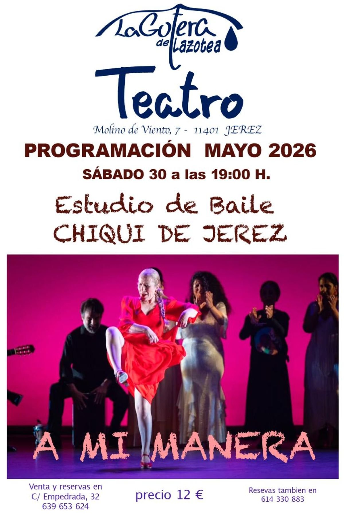 El Estudio de Baile Chiqui de Jerez presenta su espectáculo A mi manera