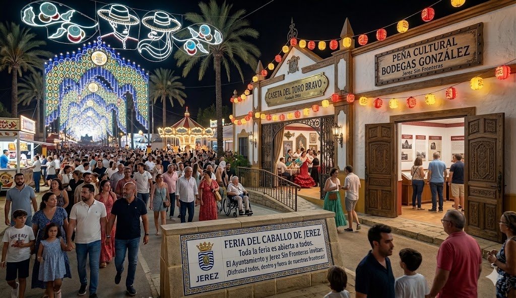 ¿Se puede acceder a todas las casetas de la Feria del Caballo de Jerez 2026?
