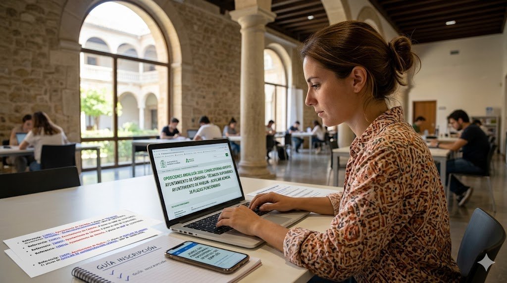 26 plazas en las oposiciones en ayuntamientos de Andalucía 2026