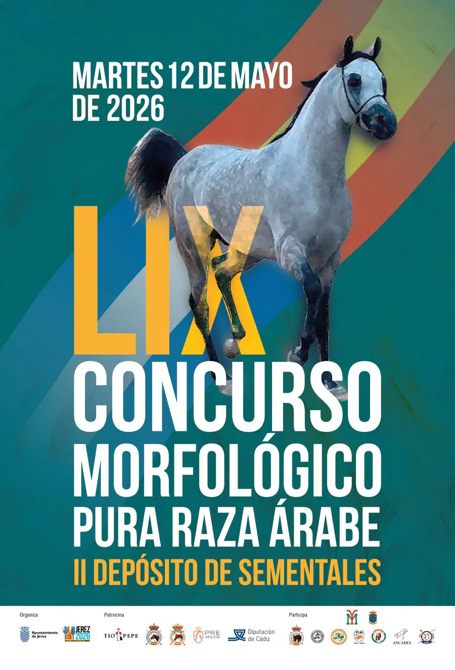 LIX Concurso Morfológico Pura Raza Árabe: Cita en la Feria de Jerez 2026