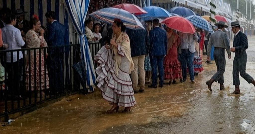El tiempo en la Feria de Jerez el domingo 10 de mayo: Previsión tras los últimos chubascos