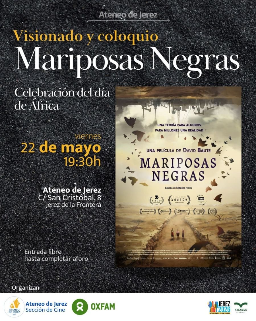 El Premio Goya «Mariposas Negras» llega al Ateneo de Jerez