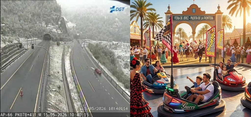 ¿Nieve o Feria? El surrealista contraste que divide a España este fin de semana