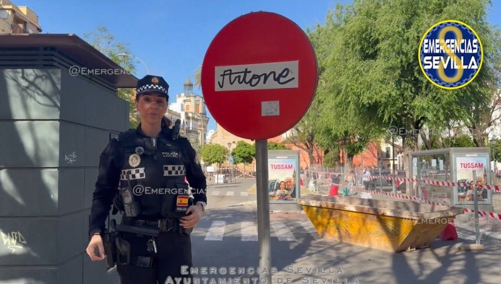 Graffiti vandálico en Sevilla: Identificado el autor de 300 pintadas