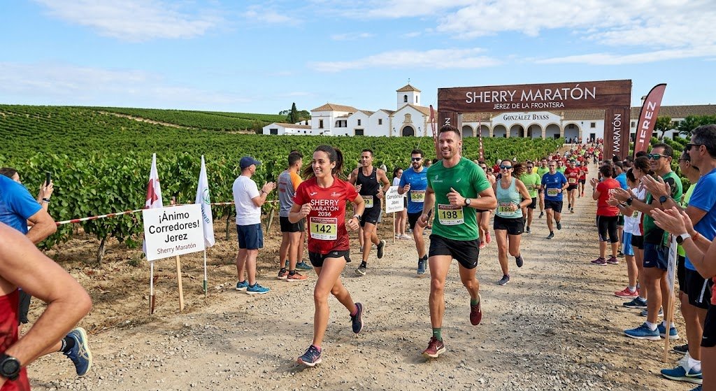 Este domingo Jerez late con el Sherry Maratón