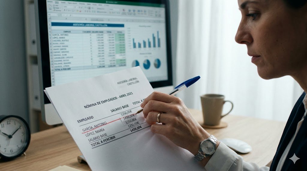 Cómo una asesora falsificó las nóminas de empleados para apropiarse de aumentos de los sueldos