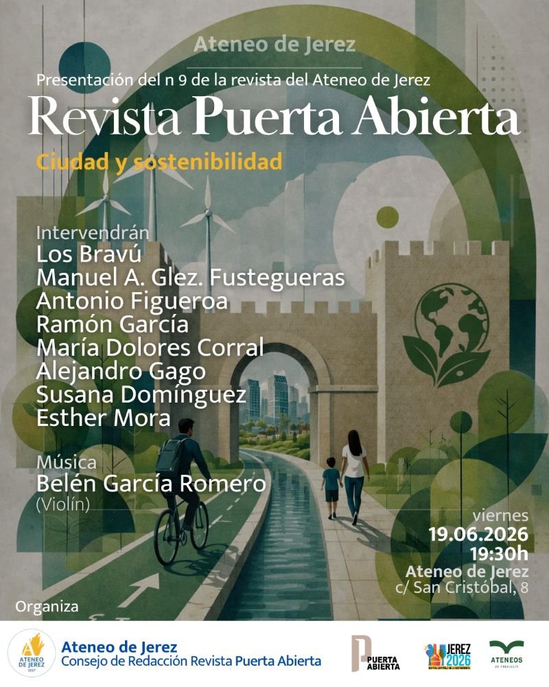 La presentación de la revista Puerta Abierta diseña el Jerez verde del futuro